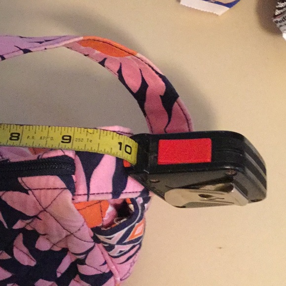 Vera Bradley Pocketbook,pink blue orange white, - Picture 7 of 12